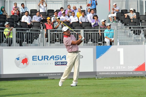 Nicholas impresses despite defeat at EurAsia Cup