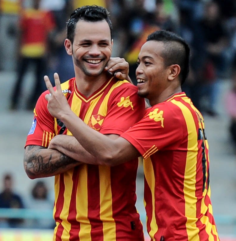 Football Association of Selangor (Persatuan Bolasepak Selangor) - Paulo Rangel(left) & Andik Vermansyah