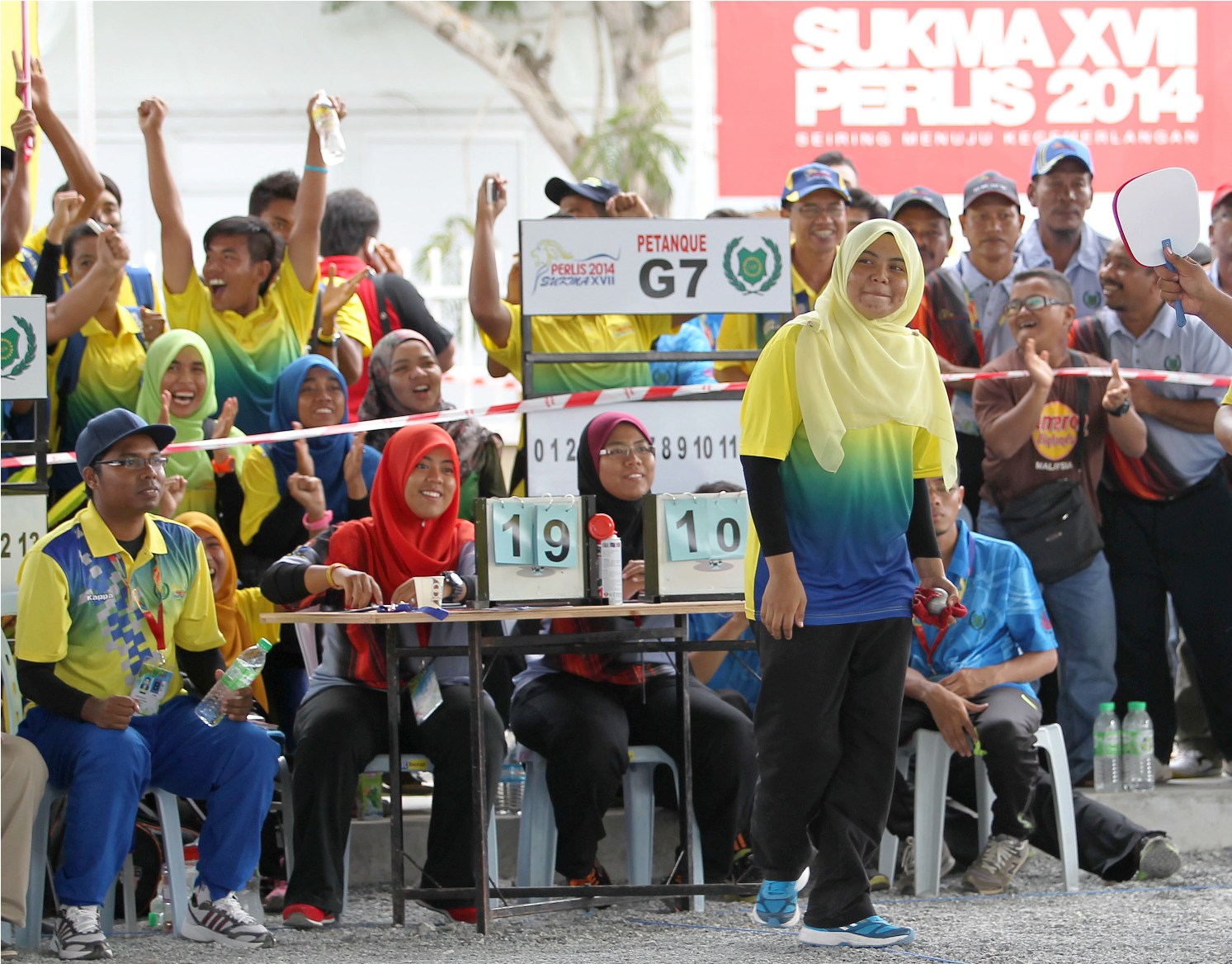 Sukma XVII Perlis 2014 -Petanque - Noor Masayu Zahir Mozni