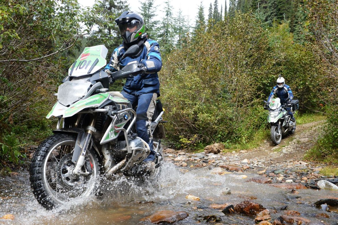 From Balfour to Fort Steele in BMW Motorrad International GS Trophy