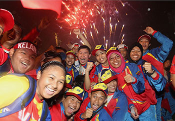 SUKMA XVII ditutup penuh berwarna-warni