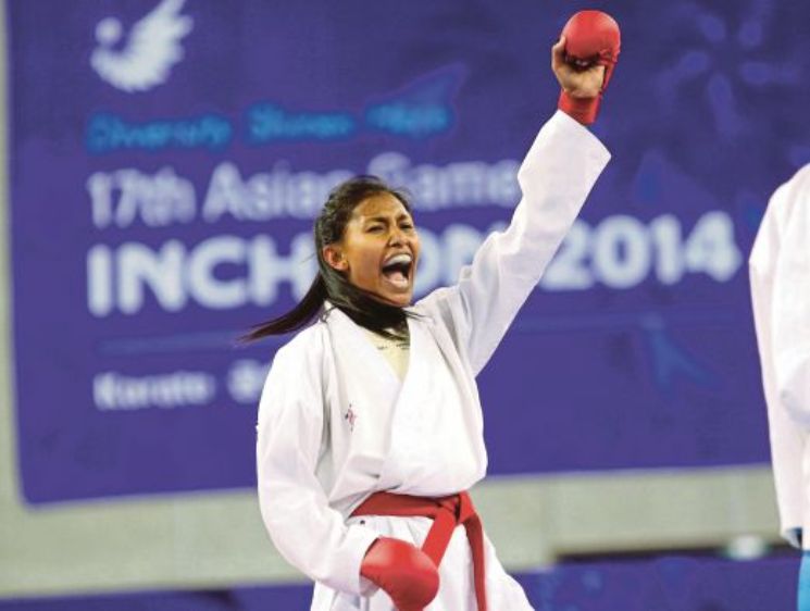 Karate delivers its second gold medal in Incheon