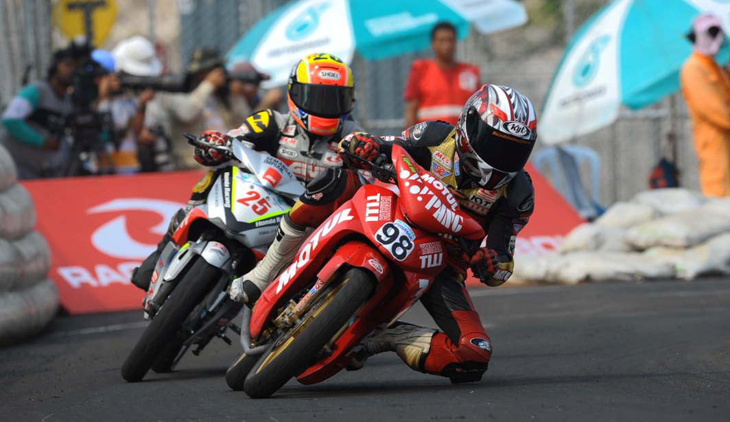 Izzat Zaidi Salehan in action in Jempol