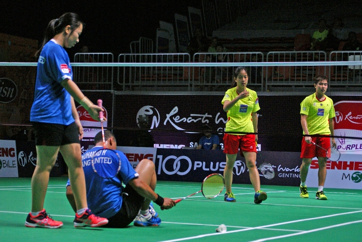 20160105-Klang United BC vs Ampang Jaya BC - Mix Doubles