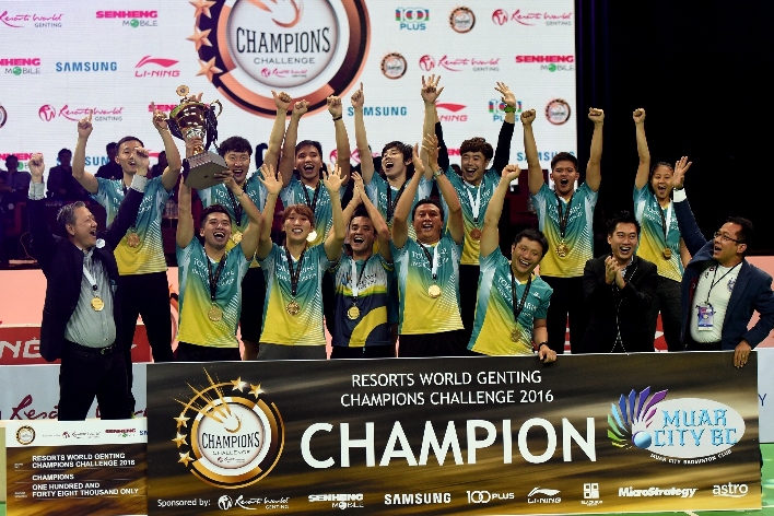 Muar City BC clinch grand double by winning the Champions Challenge