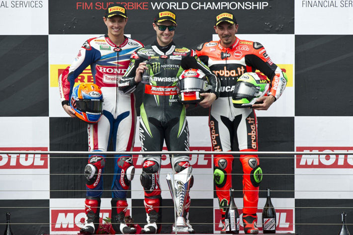 Honda WorldSBK Team One Better as Van Der Mark Second in Race Two