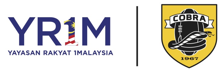 Yayasan Rakyat 1Malaysia and COBRA logo