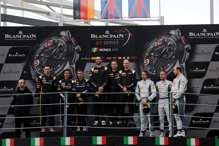 Jazeman celebrates podium finish at Blancpain Endurance Series