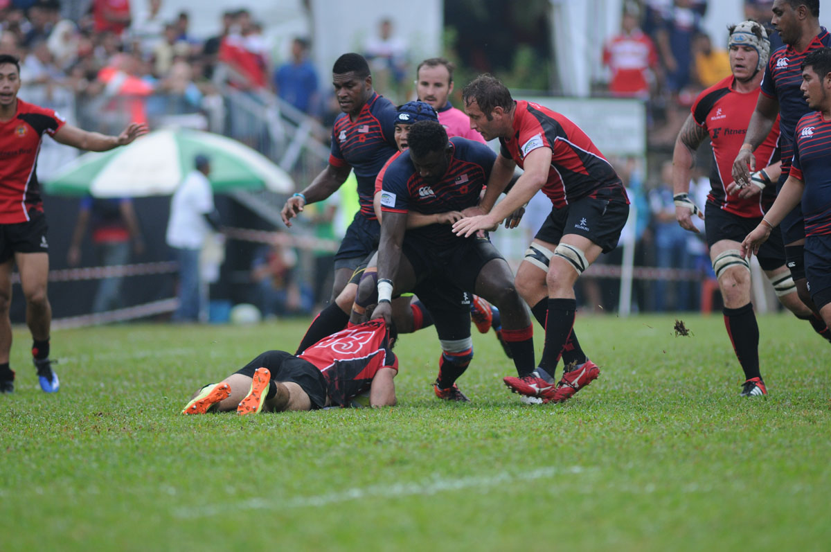 Kejohanan Ragbi Asia (ARC) 2016 yang telah berlansung di Bukit Kiara turut menerima kehadiran penyokong yang besar. Kredit Foto – Faiz Azizan/malaysiarugby.com
