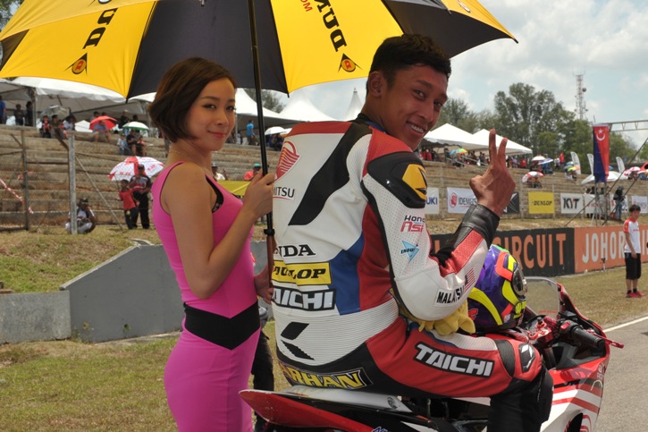 Broken collar bone ends Harith’s endurance race hopes