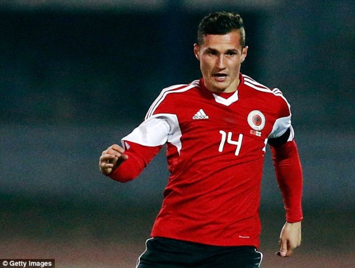 Taulant Xhaka in Albania