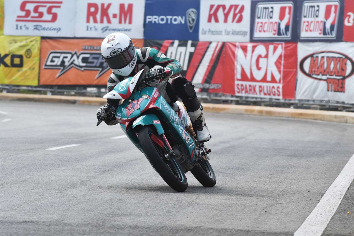 Kasma Daniel yang juga pendahulu CP130 muncul pelumba terpantas dengan masa 52.814s.