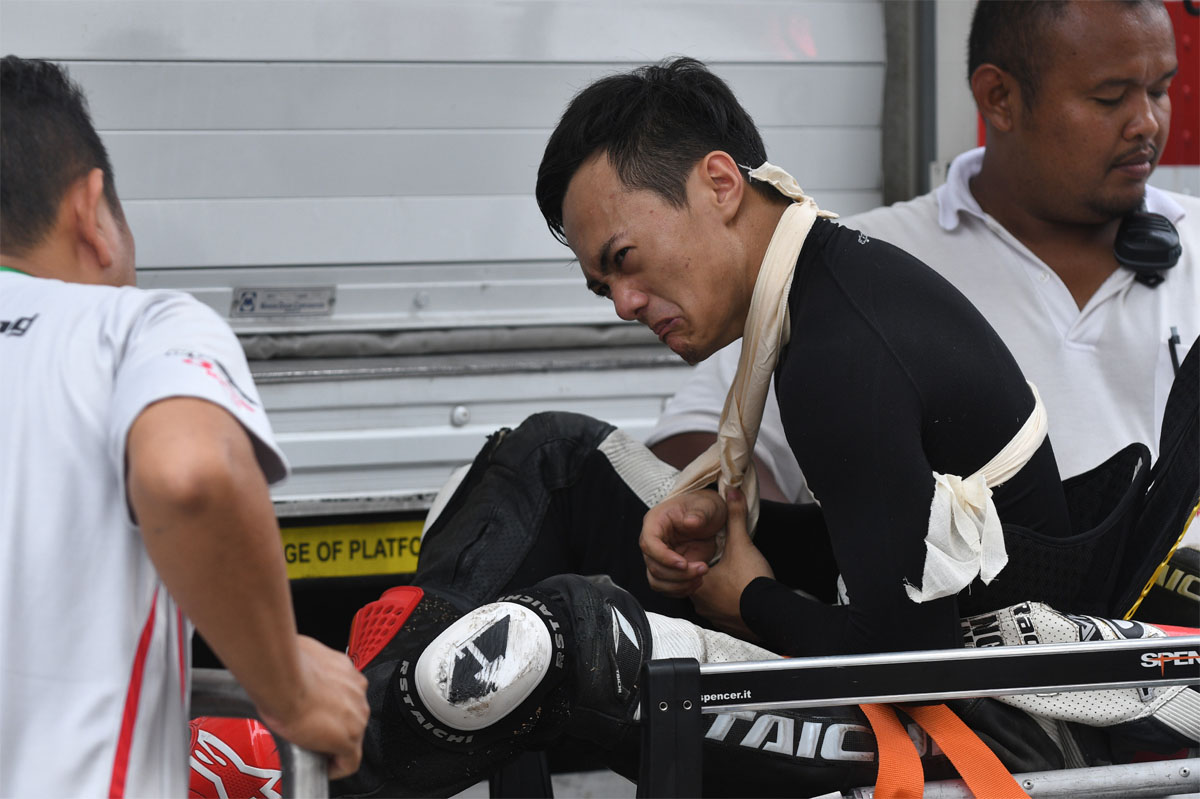 Gritty Zaqwan let down by dislocated shoulder