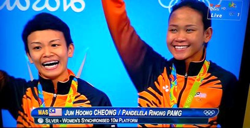 Pandalela Rinong dan Cheong Jun Hoong