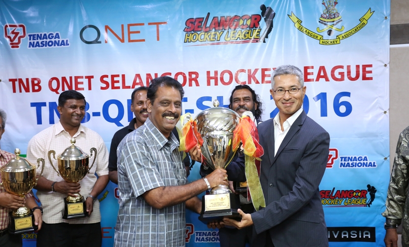 TNB-QNET as co-title sponsors of Selangor Hockey League 2016