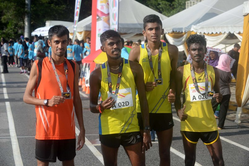 Boys Category winners