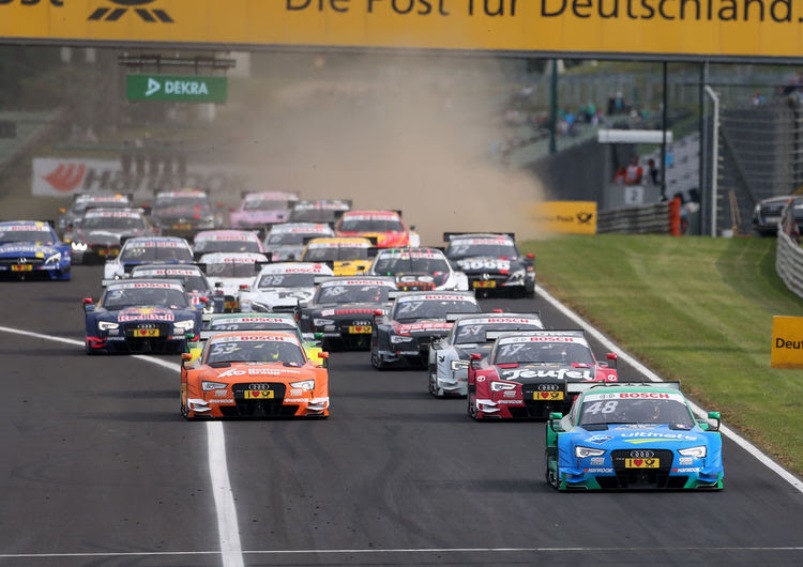 Perfect day for Audi and Edoardo Mortara