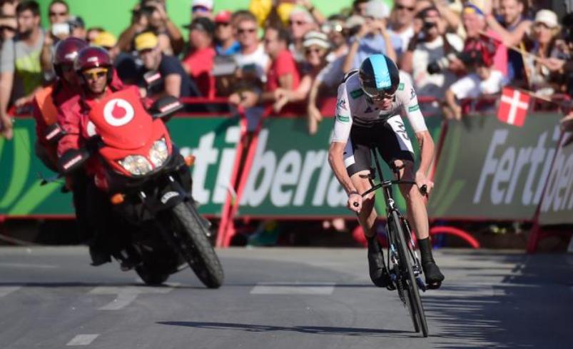Froome storms to time trial, cuts Quintana’s Vuelta lead