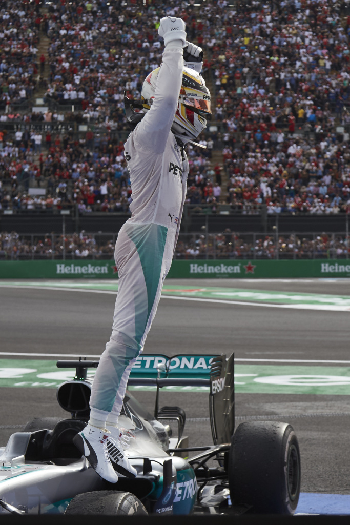 Formel 1 - MERCEDES AMG PETRONAS, Großer Preis von Mexiko 2016. Lewis Hamilton ; Formula One - MERCEDES AMG PETRONAS, Mexican GP 2016. Lewis Hamilton;