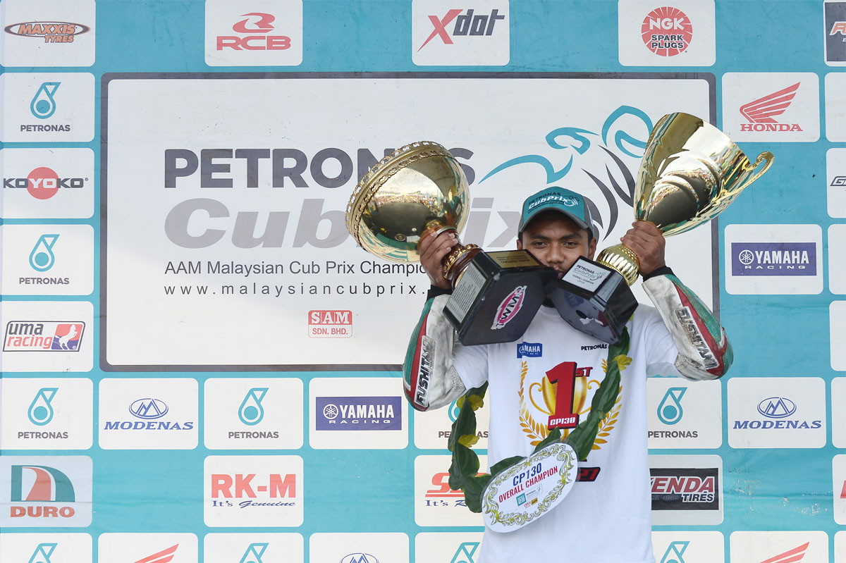 2016 Malaysian Cub Prix Championship Final Round Taiping - Kasma Daniel Kasmayudin