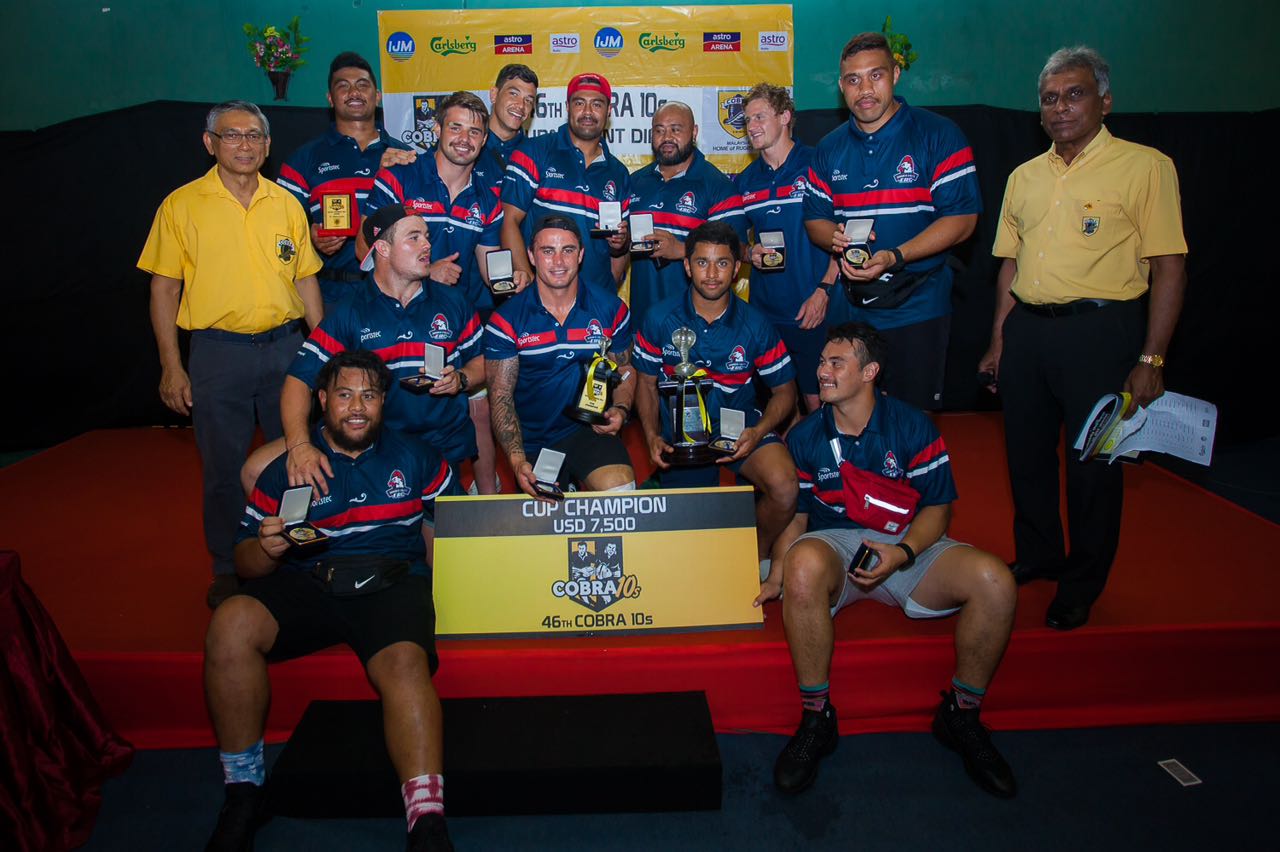 Borneo Eagles tebus kekecewaan tahun lalu muncul juara Cobra 10’s