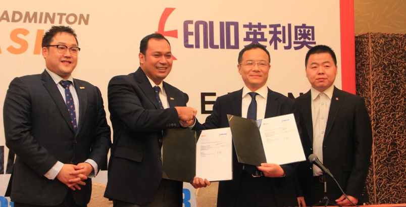 Badminton Asia jalin kerjasama dengan Enlio