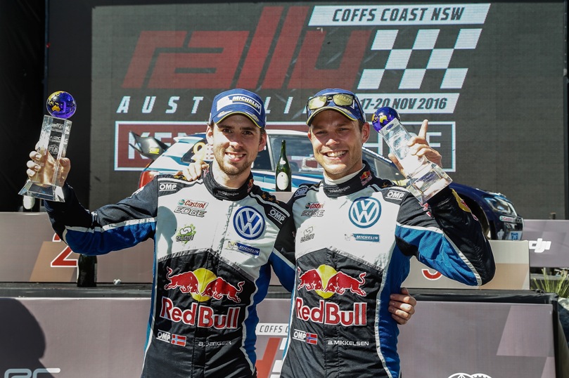 Mikkelsen and Ogier make WRC history in Australia