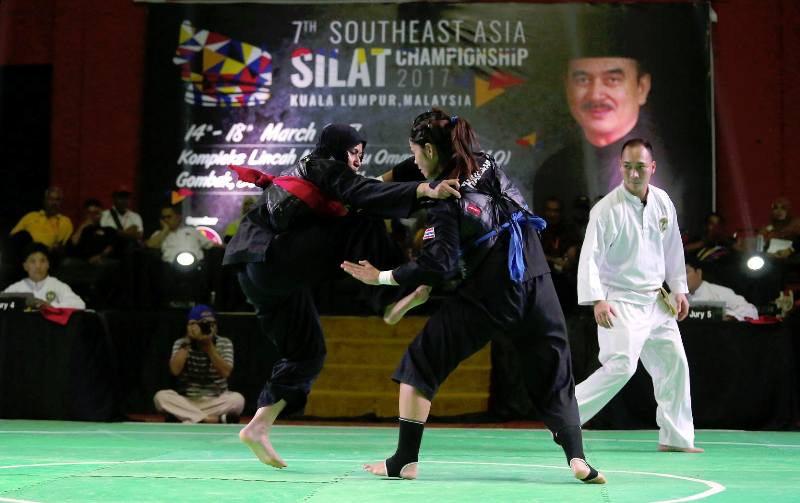 Malaysia juara keseluruhan Kejohanan Silat Asia Tenggara 2017