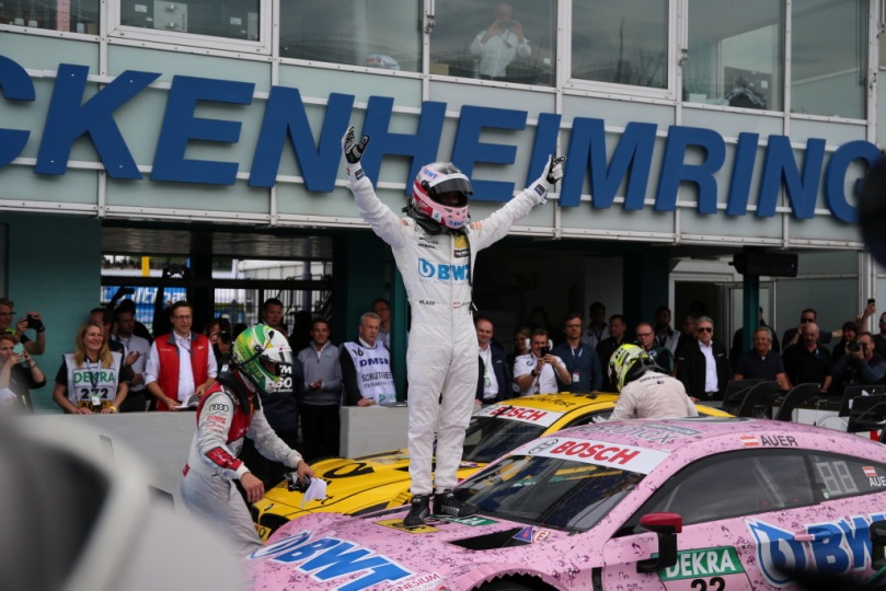 Auer opens DTM season opener with win at Hockenheim