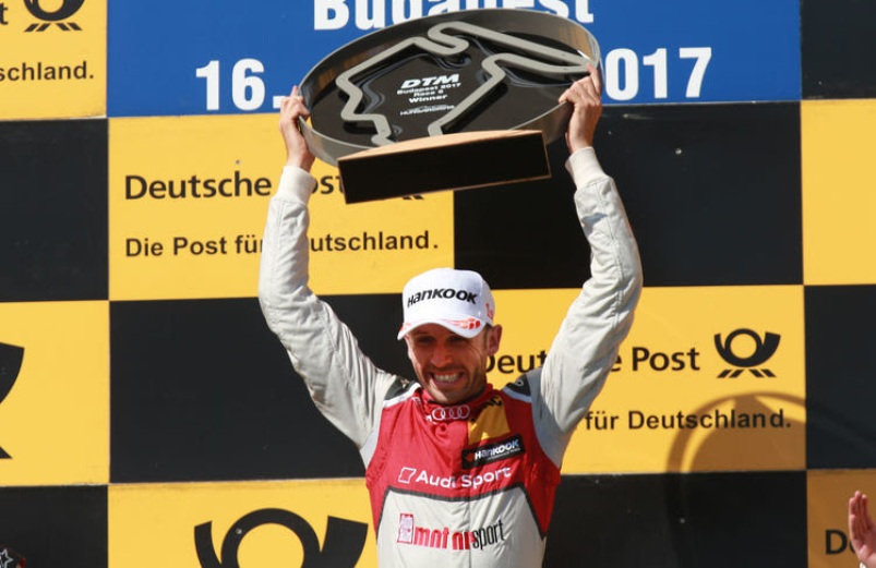 Audi driver René Rast clinches DTM lead