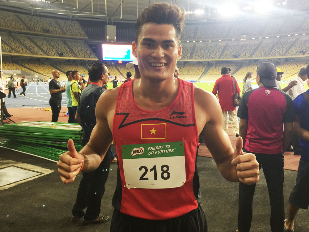 Quach Chong Lich dari Vietnam ungguli di tempat pertama dengan catatan masa 00:00:51.03 dalam acara 400 meter berpagar di Kejohanan Olahraga Terbuka Malaysia 2017 yang telah berlansung di Stadium Nasional Bukit Jalil.