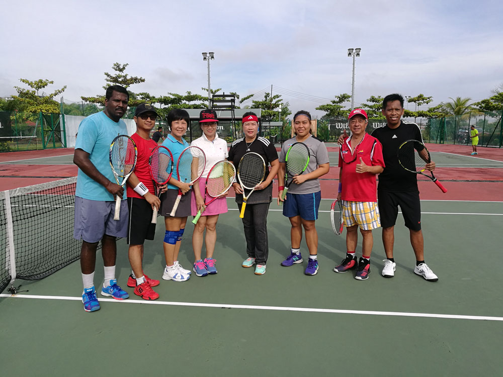 Sandakan Coastal Team Tennis 2017