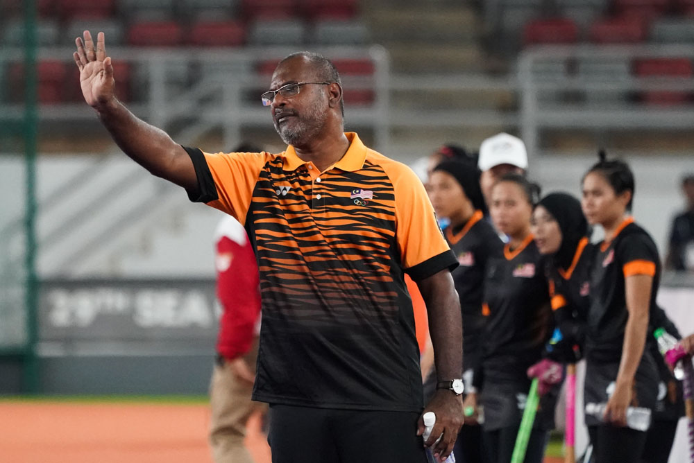 29th SEA Games KL2017 - Hoki Wanita Malaysia - Jurulatih Muhammad Dharma Raj Abdullah