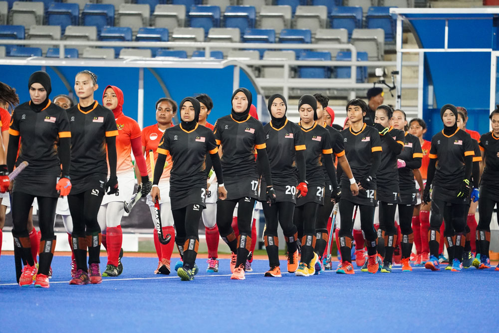 29th SEA Games KL2017 - Hoki Wanita - Malaysia vs Indonesia