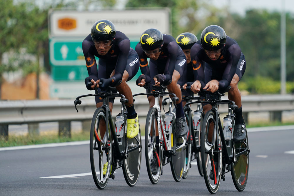 29th SEA Games KL2017 Cycling Mens Team Time Trial - Malaysia