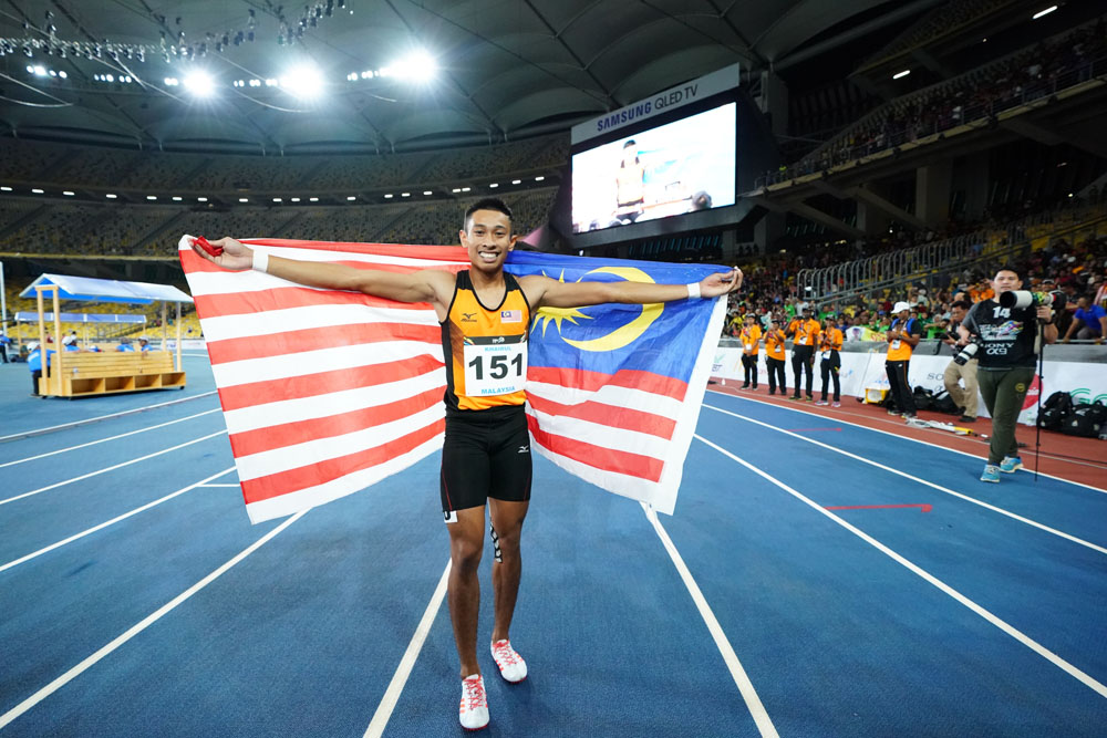 29th SEA Games KL2017 Olahraga Athletics - Khairul Hafiz Jantan