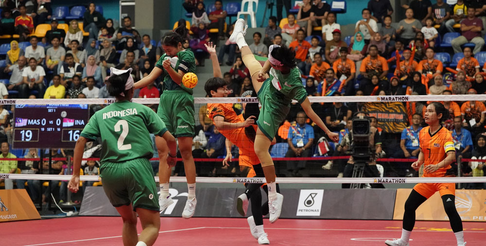 29th SEA Games KL2017 Sepak Takraw - Malaysia vs Indonesia