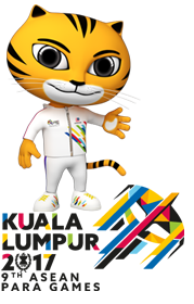 9th ASEAN Para Games 2017 - RIMAU Maskot