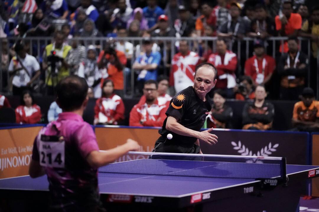 Ping pong : Supriyatna nafi emas kedua Ing Hock
