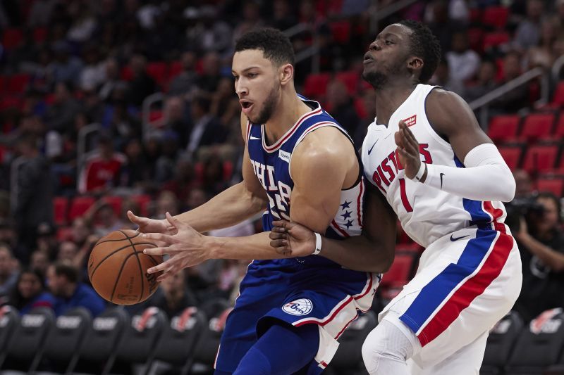 Aussie Simmons hits triple double in Sixers win