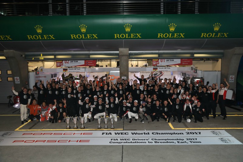 Toyota wins in Shanghai; Porsche claims World Championship crowns