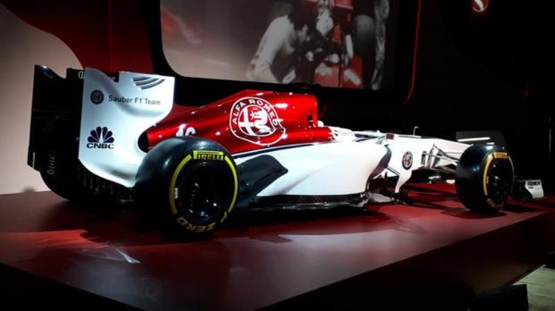 Alfa Romeo Sauber unveil slick car and young driver