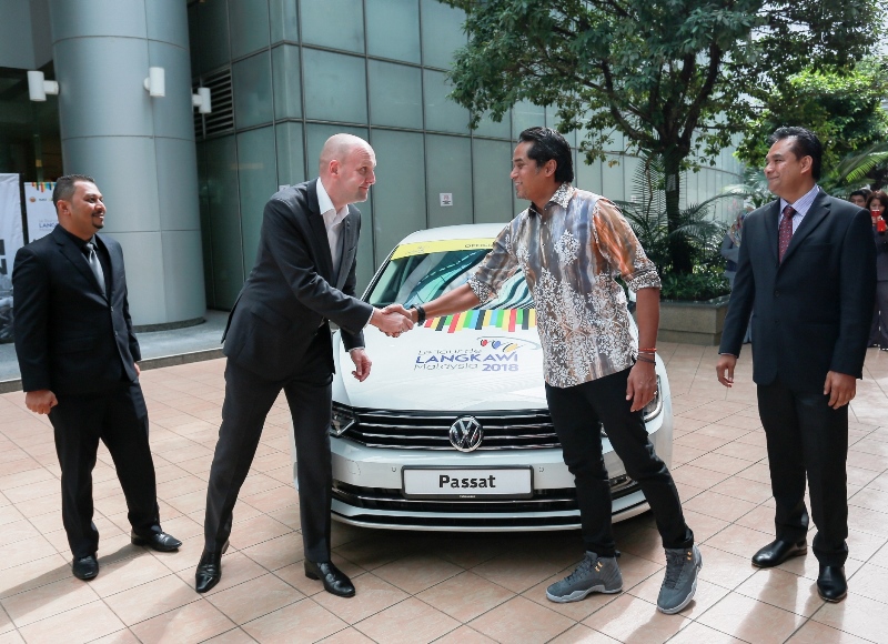 Volkswagen taja 212 kenderaan untuk LTdL 2018