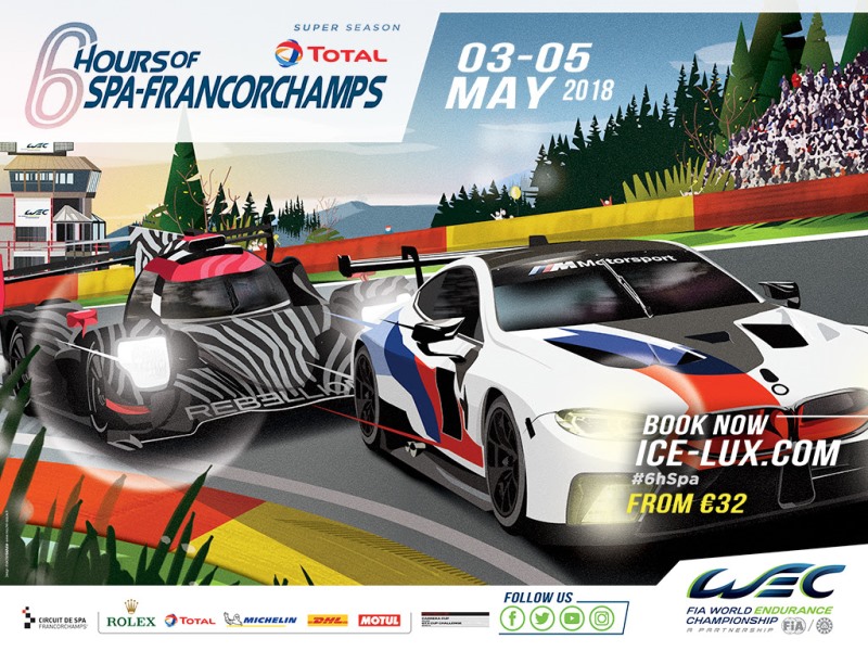 Total 6 Hours of Spa-Francorchamps poster revealed