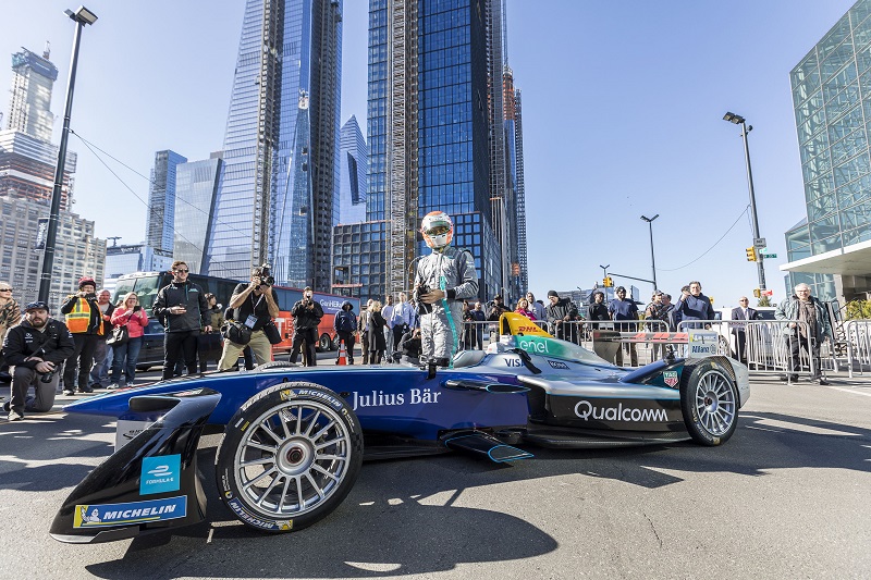 Formula E back in the Big Apple for New York Auto Show