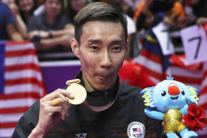 Chong Wei win his third men’s singles Commonwealth Games gold
