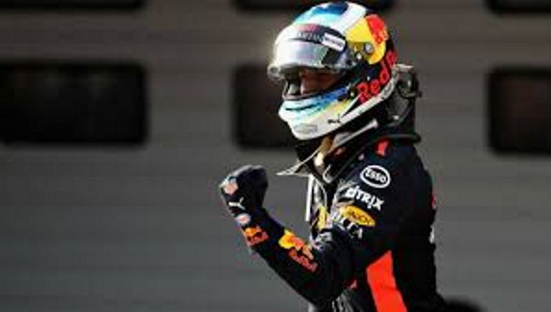 Ricciardo top again after big Verstappen crash