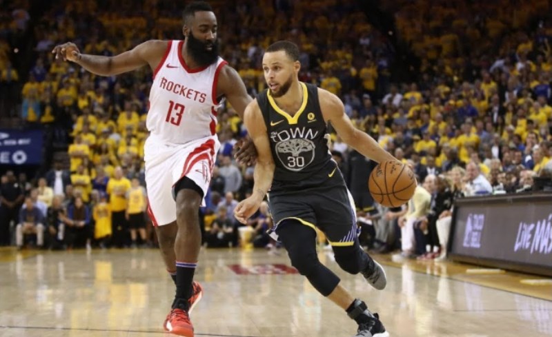 Rockets edge Warriors to level NBA playoff series