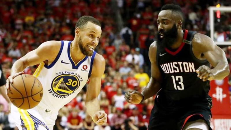 Curry, Durant spark Warriors over Rockets to reach NBA finals