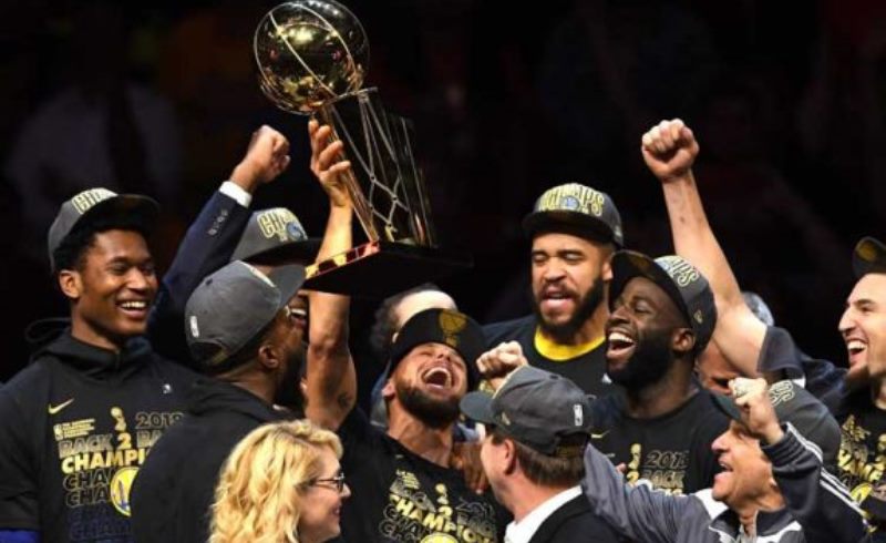 Warriors rout Cavaliers to complete NBA Finals sweep